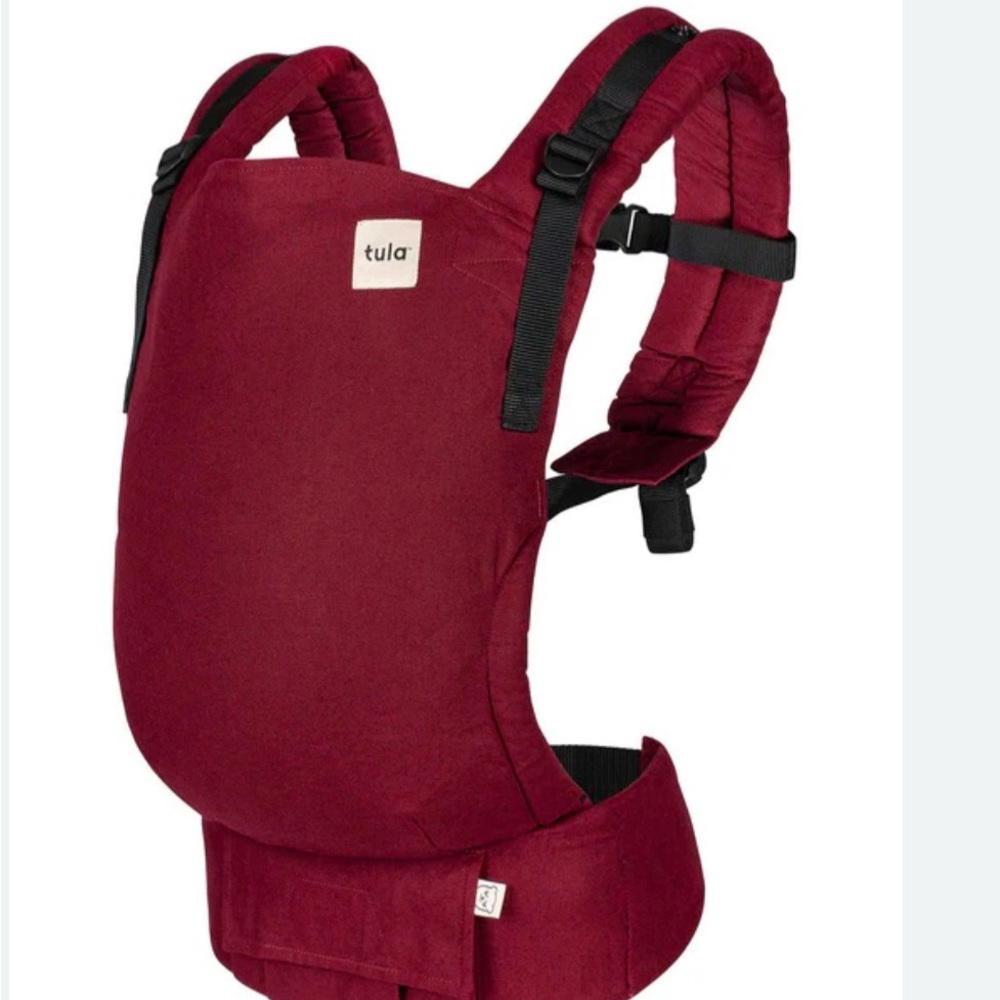 Tula Free-to-Grow Signature Carrier - Gaufrettes Bordeaux (waffle weave). NEW